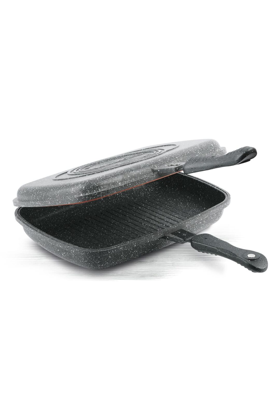Thermoad İkili Balık Tava 36 cm Gri