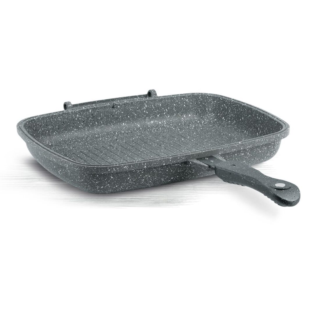 Alternative view of Thermoad İkili Balık Tava 36 cm Gri