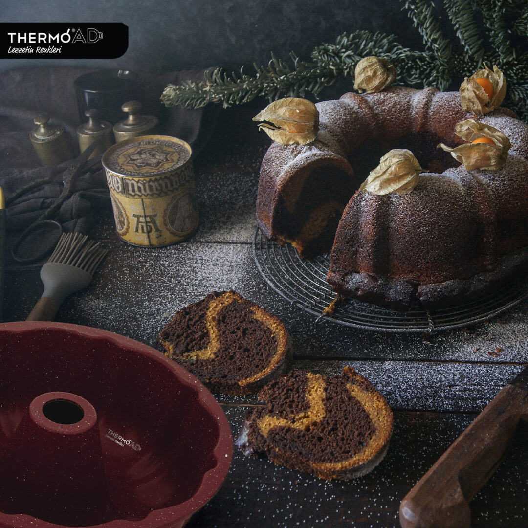 Alternative view of ThermoAD Klasik Kek Kalıbı - 24cm Vizon